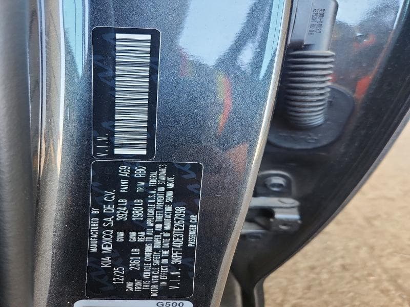 2026 KIA K4 LXS 13