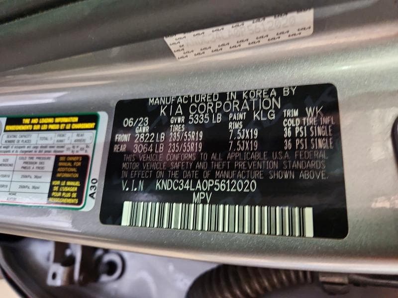 2023 KIA EV6 WIND 12