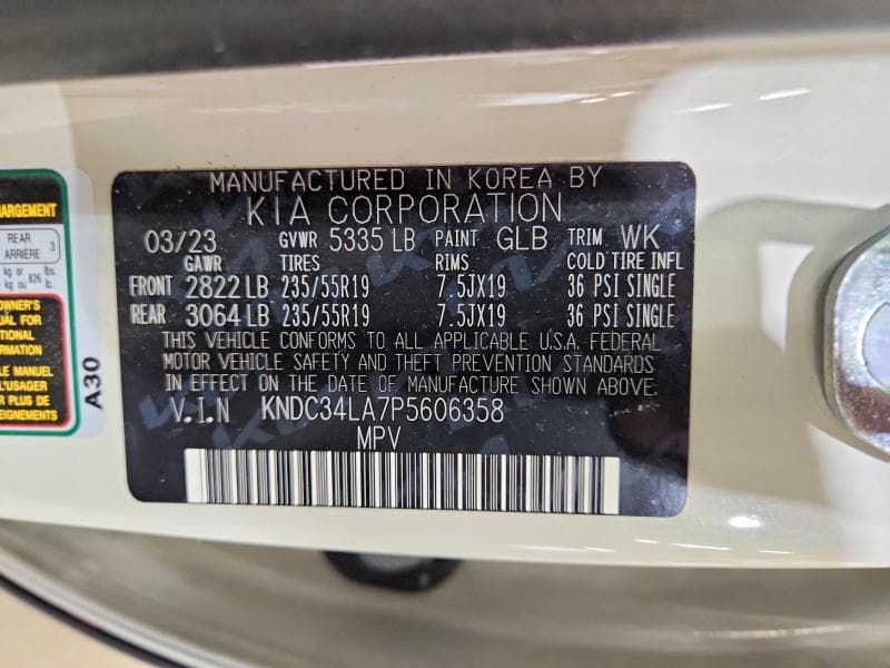 2023 KIA EV6 WIND 14