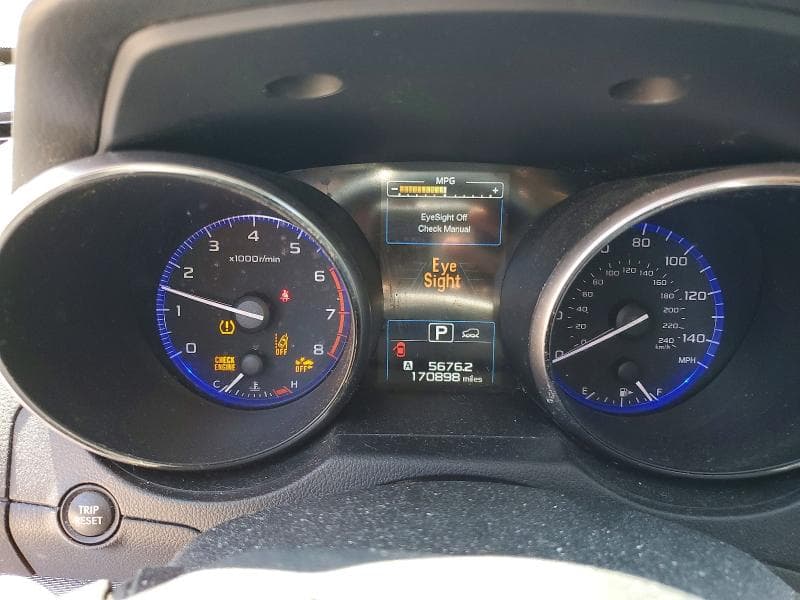 2019 SUBARU OUTBACK 2.5I 2.5I 9