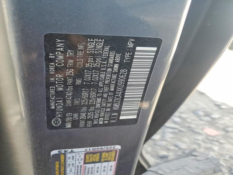2019 HYUNDAI TUCSON VALUE 13