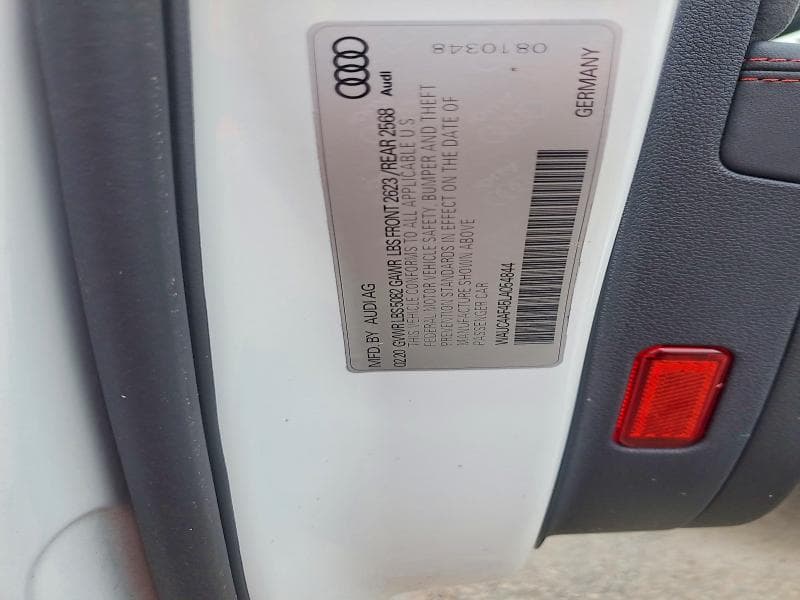 2020 AUDI S4 PRESTIGE 13