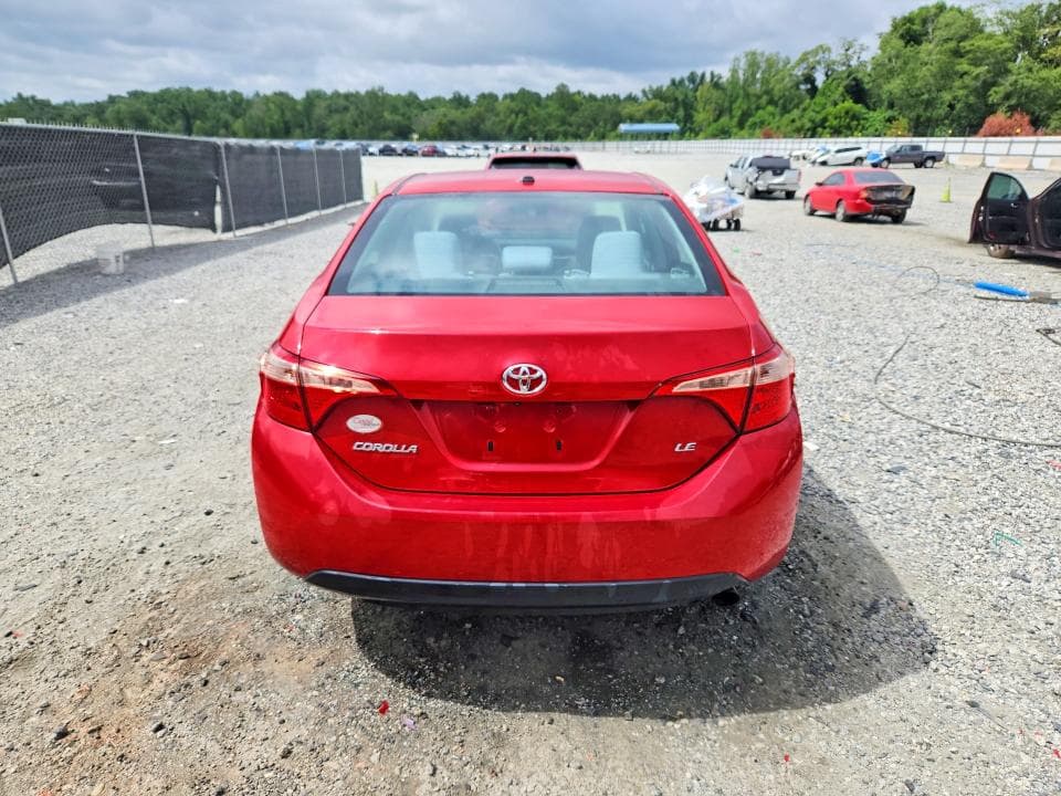 2017 TOYOTA COROLLA LE 6