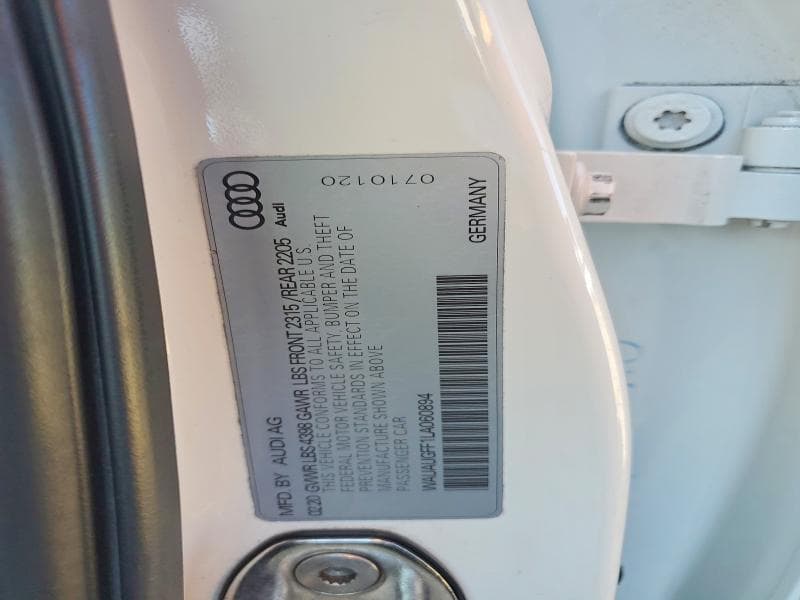 2020 AUDI A3 PREMIUM PREMIUM 12