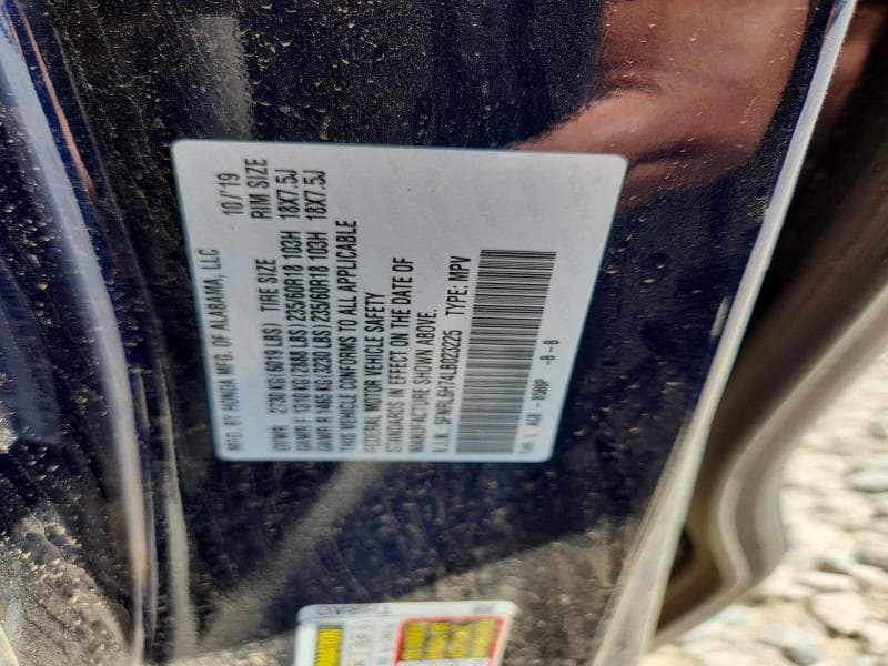 2020 HONDA ODYSSEY EXL 12
