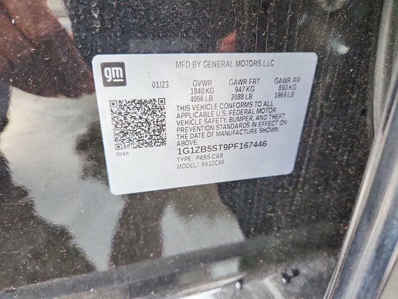 2023 CHEVROLET MALIBU LS LS 13