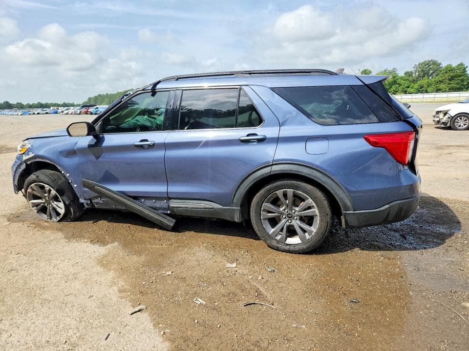 2021 FORD EXPLORER XLT 2