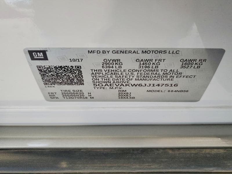 2018 BUICK ENCLAVE ESSENCE 13