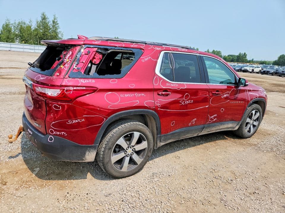 2019 CHEVROLET TRAVERSE LT 3