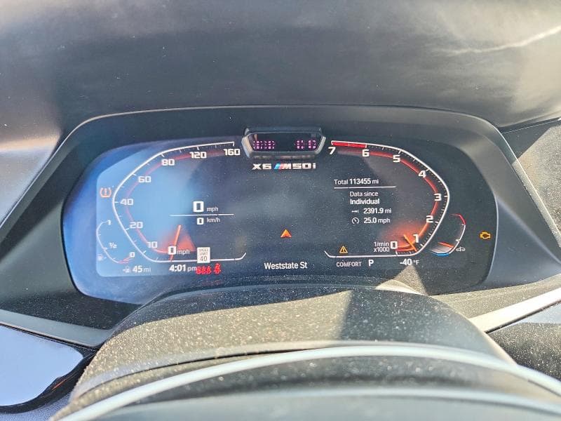 2020 BMW X6 M50I 9