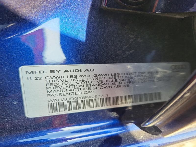 2023 AUDI A3 PREMIUM 12