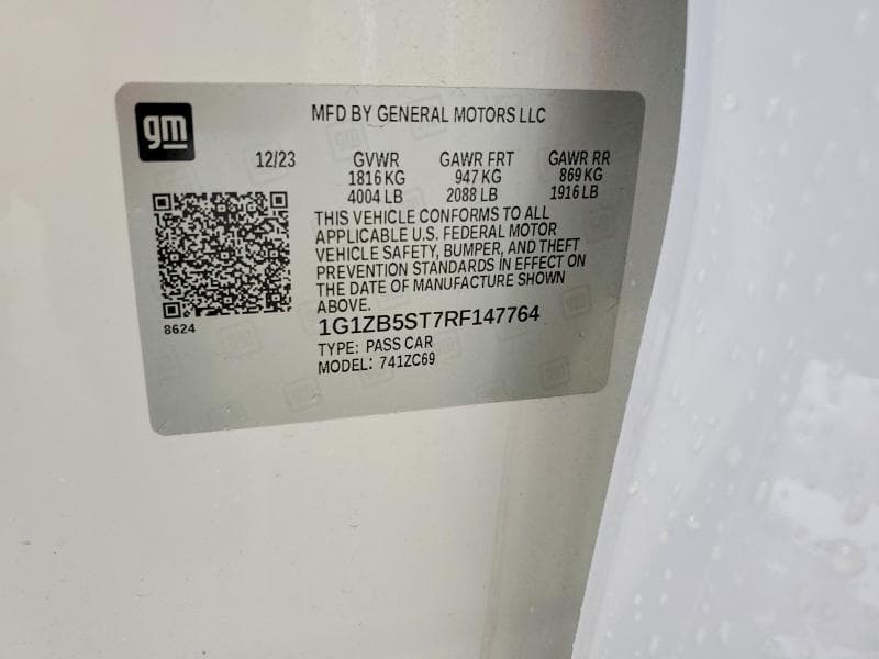 2024 CHEVROLET MALIBU LS 12