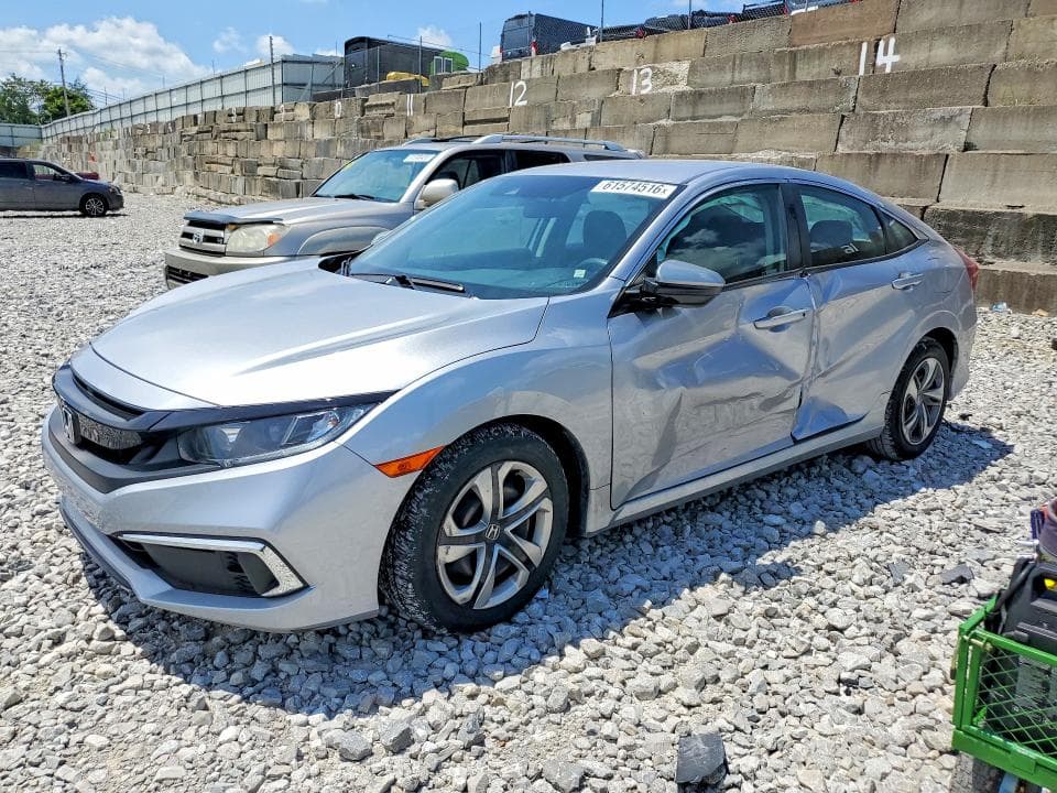 2019 HONDA CIVIC LX - 1