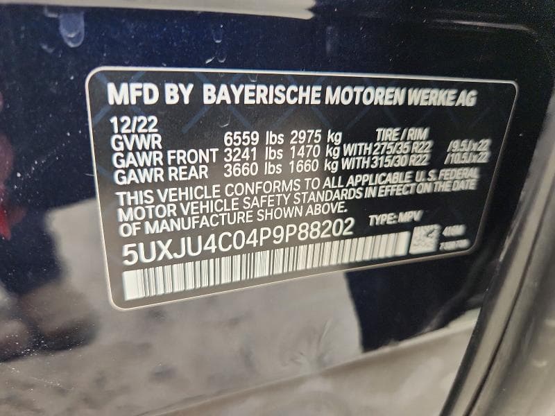 2023 BMW X5 M50I M50I 13