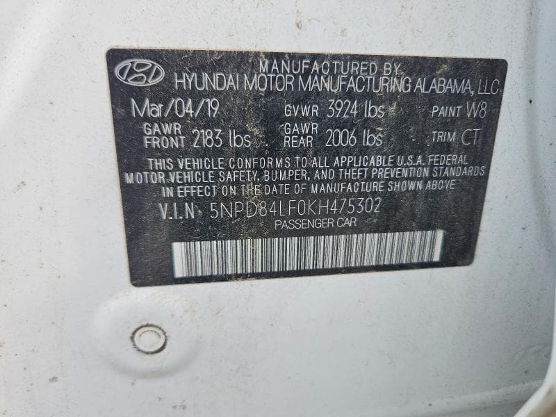 2019 HYUNDAI ELANTRA SEL 12
