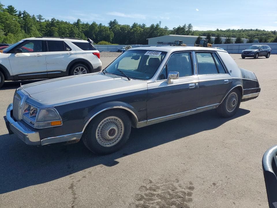 1986 LINCOLN CONTINENTAL