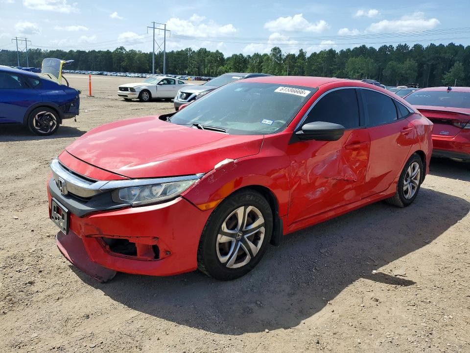 2018 HONDA CIVIC LX - 1