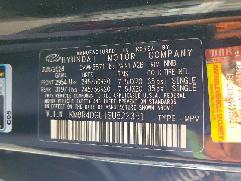 2025 HYUNDAI PALISADE SEL PREMIUM 14