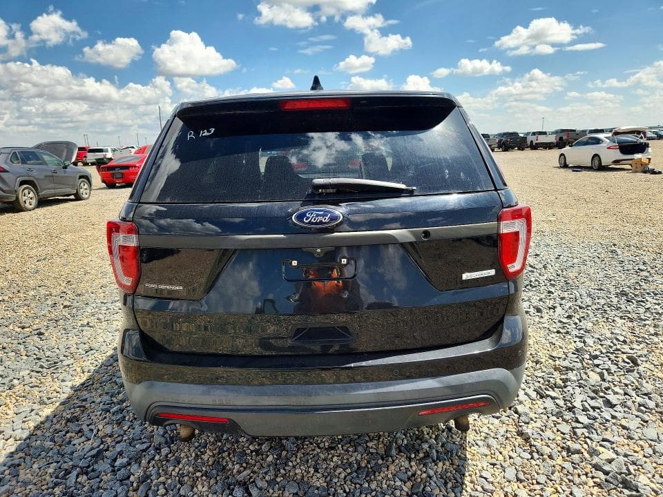 2017 FORD EXPLORER POLICE INTERCEPTOR 6