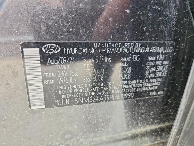 2023 HYUNDAI SANTA FE SEL 13