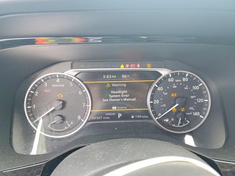 2022 NISSAN PATHFINDER SV 9
