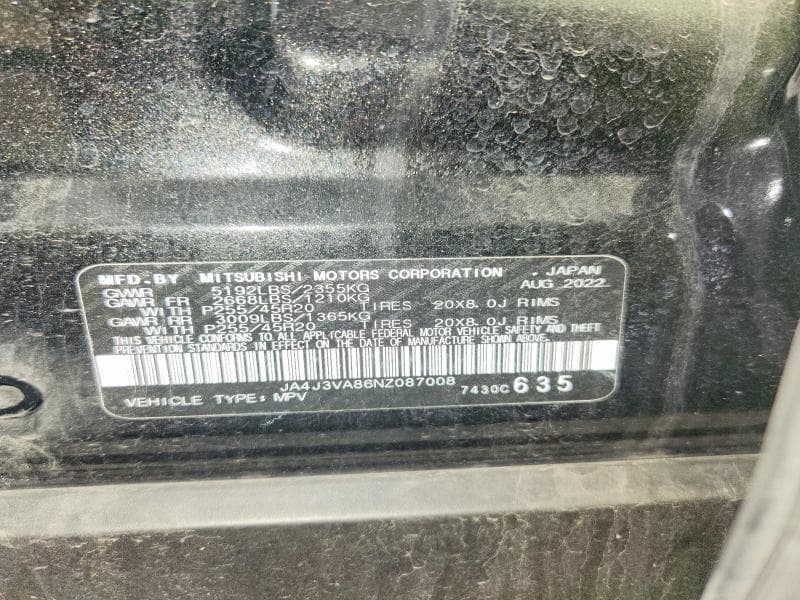 2022 MITSUBISHI OUTLANDER SEL 14