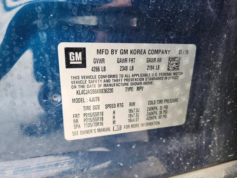 2019 BUICK ENCORE PREFERRED 13