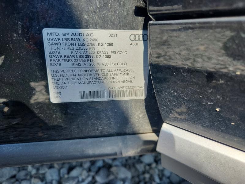 2021 AUDI Q5 PREMIUM PLUS 12