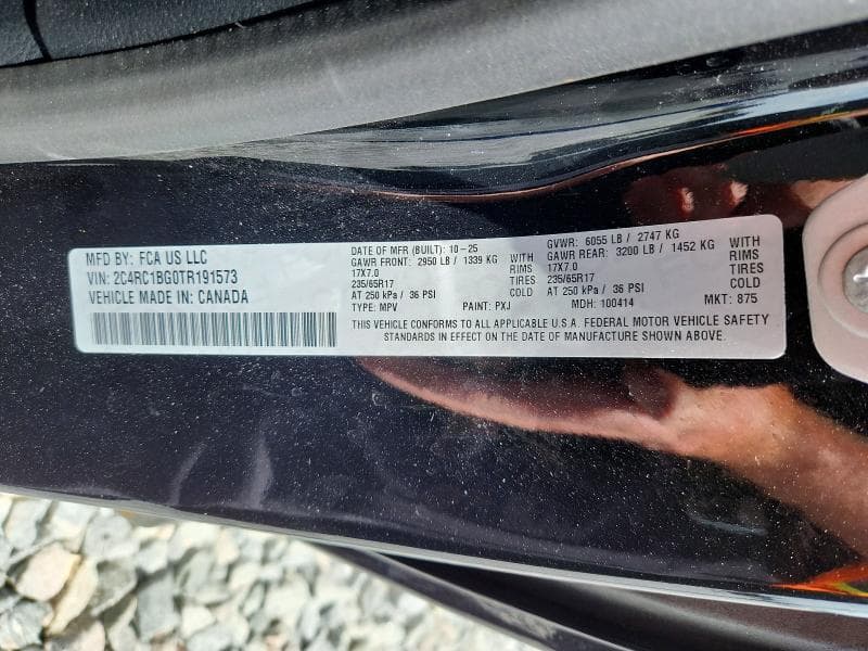 2026 CHRYSLER PACIFICA SELECT SELECT 13
