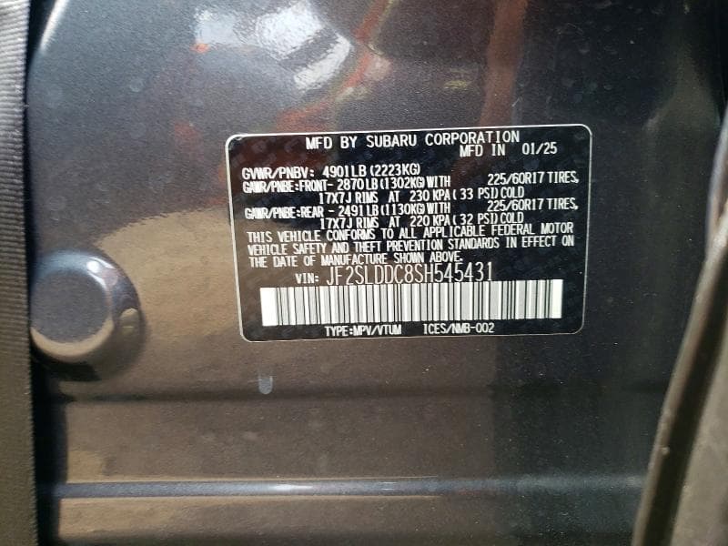 2025 SUBARU FORESTER PREMIUM PREMIUM 13