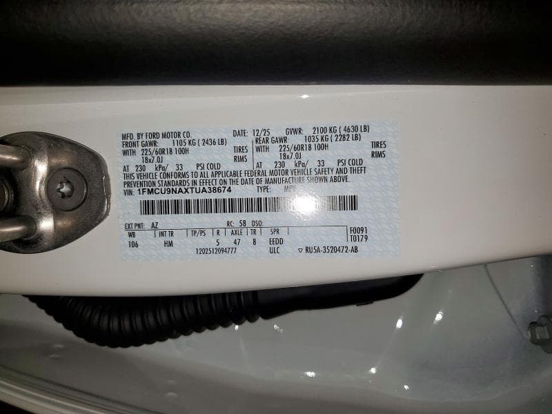 2026 FORD ESCAPE ST LINE SELECT 13
