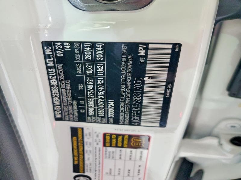 2025 MERCEDES-BENZ GLS 450 4MATIC 450 4MATIC 14