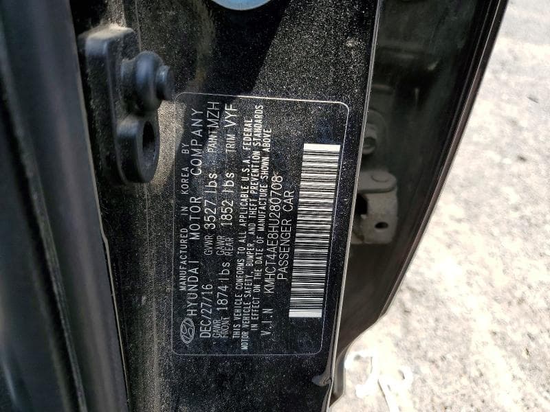 2017 HYUNDAI ACCENT SE 12