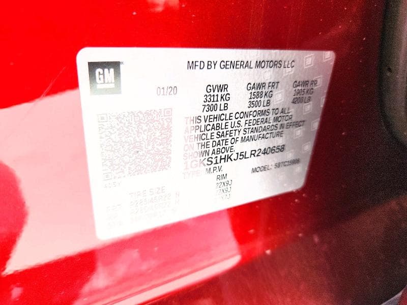 2020 GMC YUKON XL DENALI 13