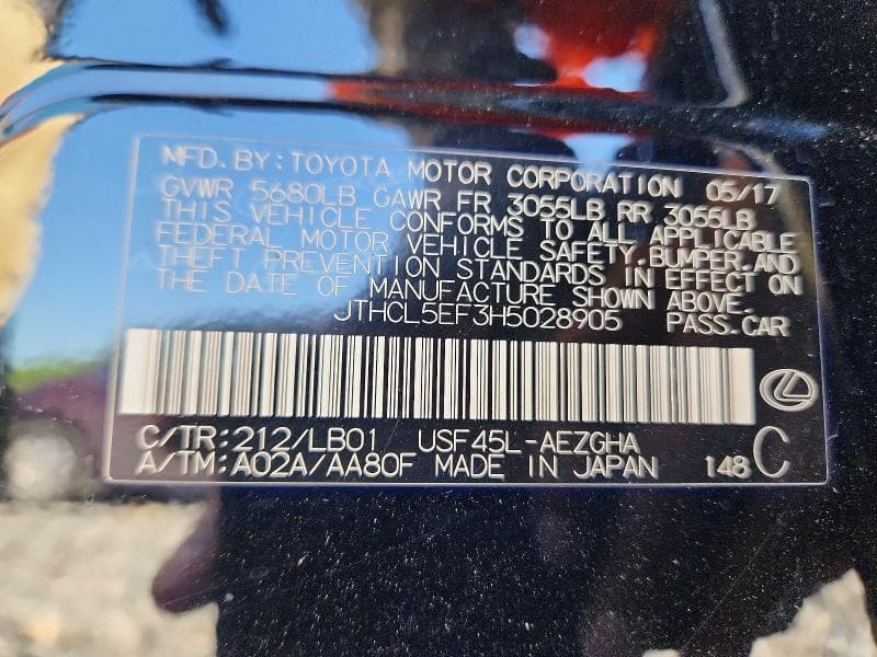 2017 LEXUS LS 460 13