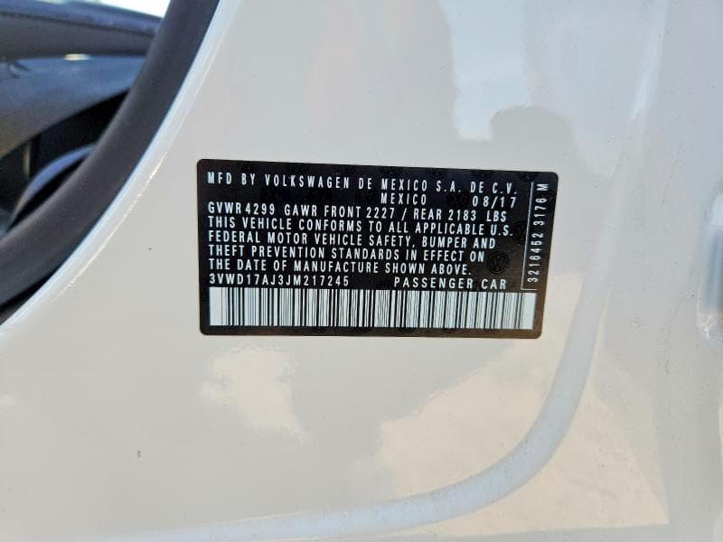 2018 VOLKSWAGEN JETTA SPORT 12