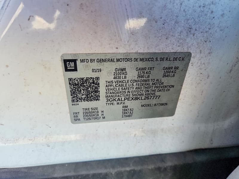 2019 GMC TERRAIN SLT 12