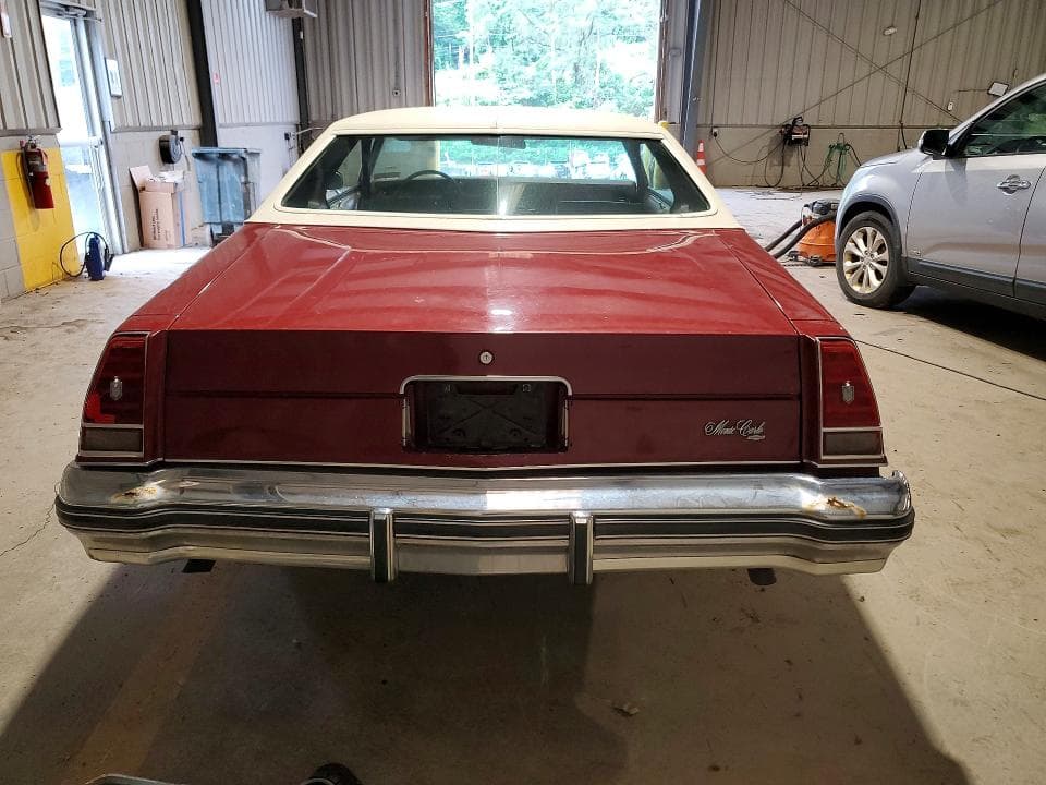 1976 CHEVROLET MONTE CARLO 6
