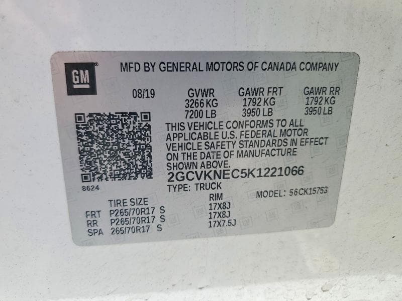 2019 CHEVROLET SILVERADO LD K1500 BASE/LS 12