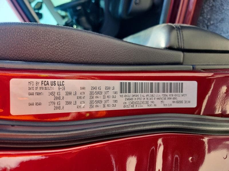 2018 DODGE DURANGO GT 13