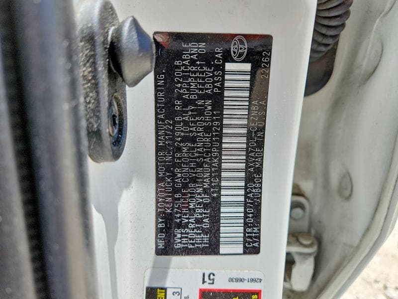 2023 TOYOTA CAMRY LE 12