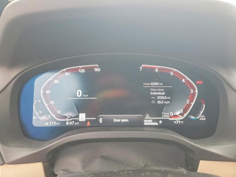 2021 BMW X3 XDRIVE30I 9
