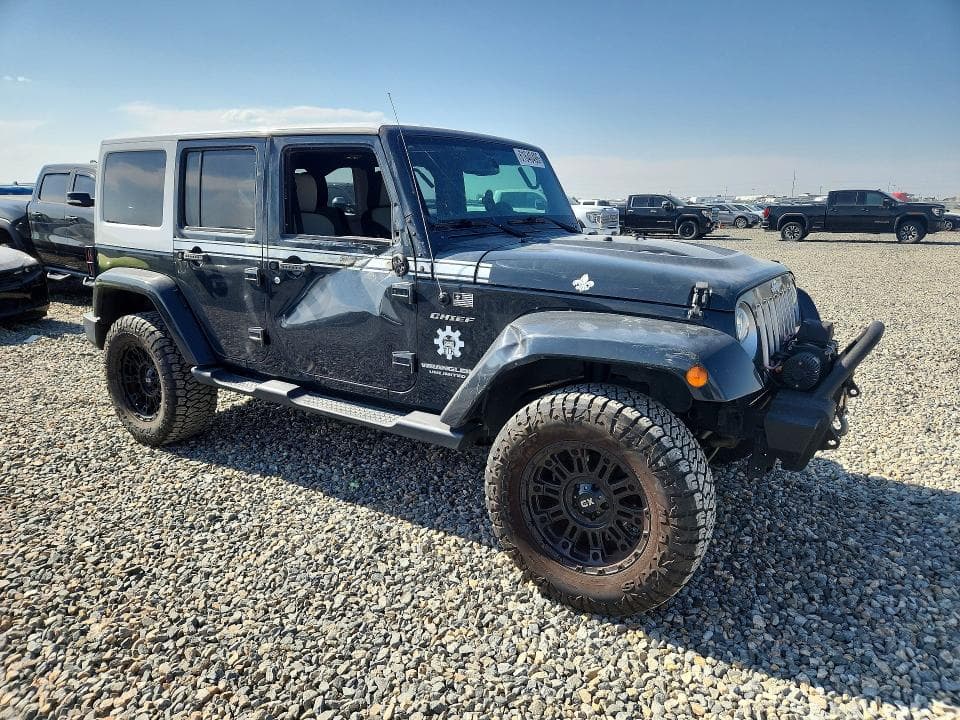 2017 JEEP WRANGLER UNLIMITED SAHARA 4