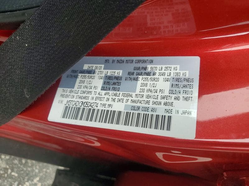 2021 MAZDA CX-9 GRAND TOURING 13