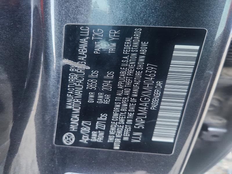 2021 HYUNDAI ELANTRA SEL 12