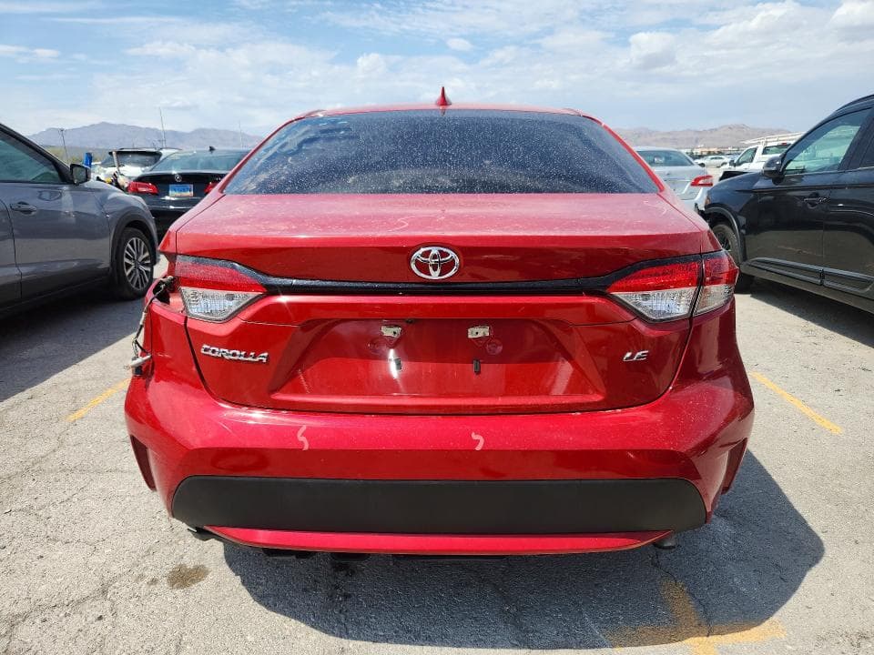 2020 TOYOTA COROLLA LE 6