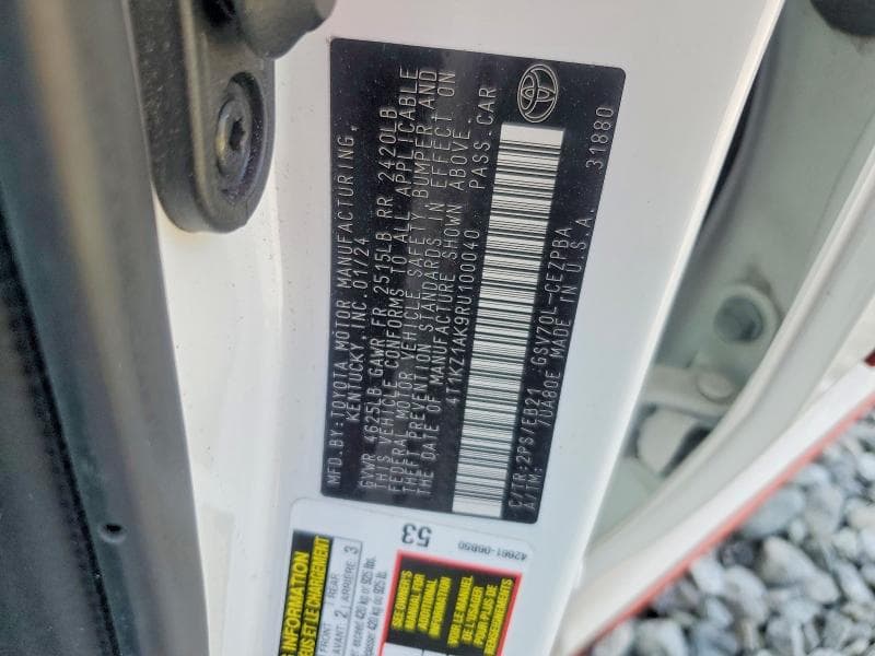 2024 TOYOTA CAMRY TRD 12