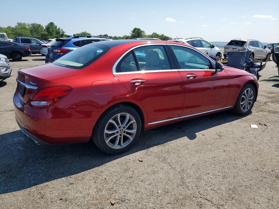 2017 MERCEDES-BENZ C 300 4MATIC 300 4MATIC 3