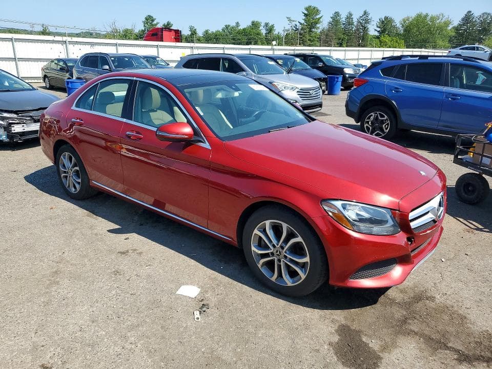 2017 MERCEDES-BENZ C 300 4MATIC 300 4MATIC 4