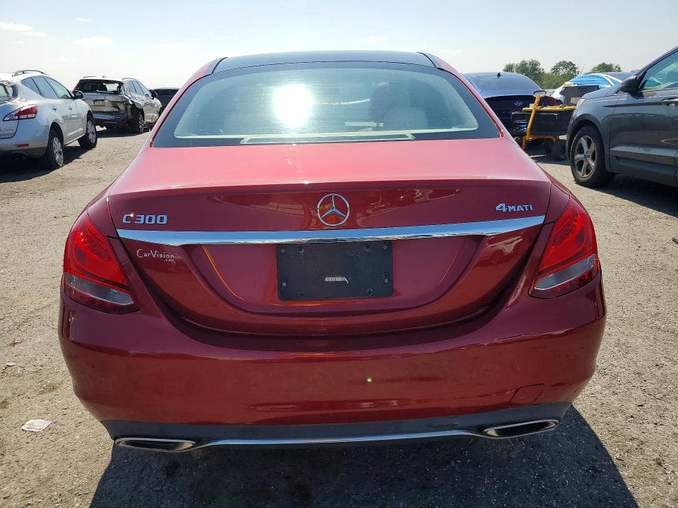 2017 MERCEDES-BENZ C 300 4MATIC 300 4MATIC 6